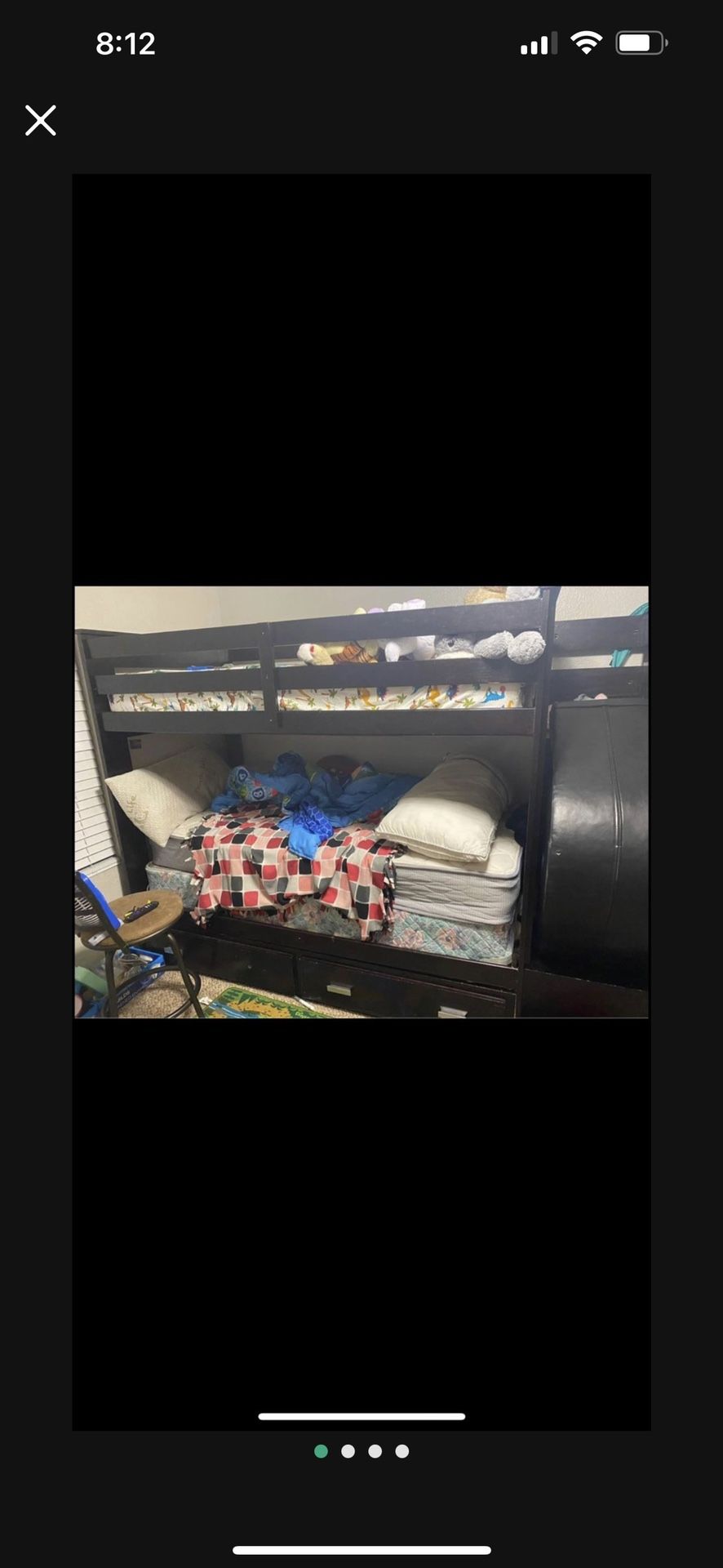 Bunk Bed With Mattresses