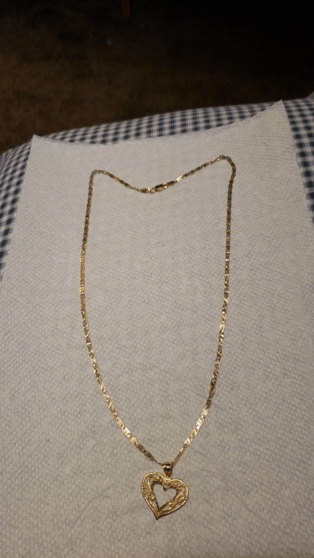 14k solid gold chain