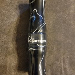 Ducks Unlimited Buck Gardner Acrylic Double Reed Millard Call Hunting Black & W