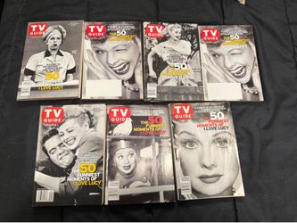 I Love Lucy T Guide 50 Funniest Moments 50th Anniversary TV Guides