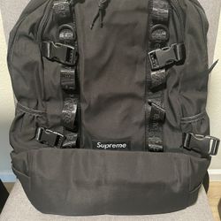 Black Supreme Backpack 