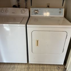 Washer And Dryer 