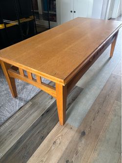 Solid Coffee Table