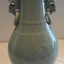 Antique Chinese celadon vase.