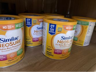 Baby formula unopened