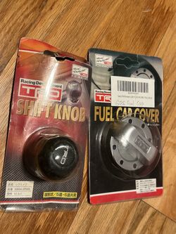 TRD Shift Knob and Fuel Cap Cover Bundle