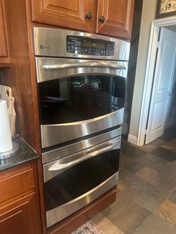 General Electric profile electric double oven
