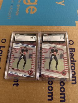 2 2024 Michael Penix Rookie Cards Graded By CGC At A 9.5