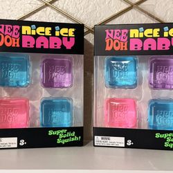 Needoh Nice Ice Baby 4 Pack Squishys