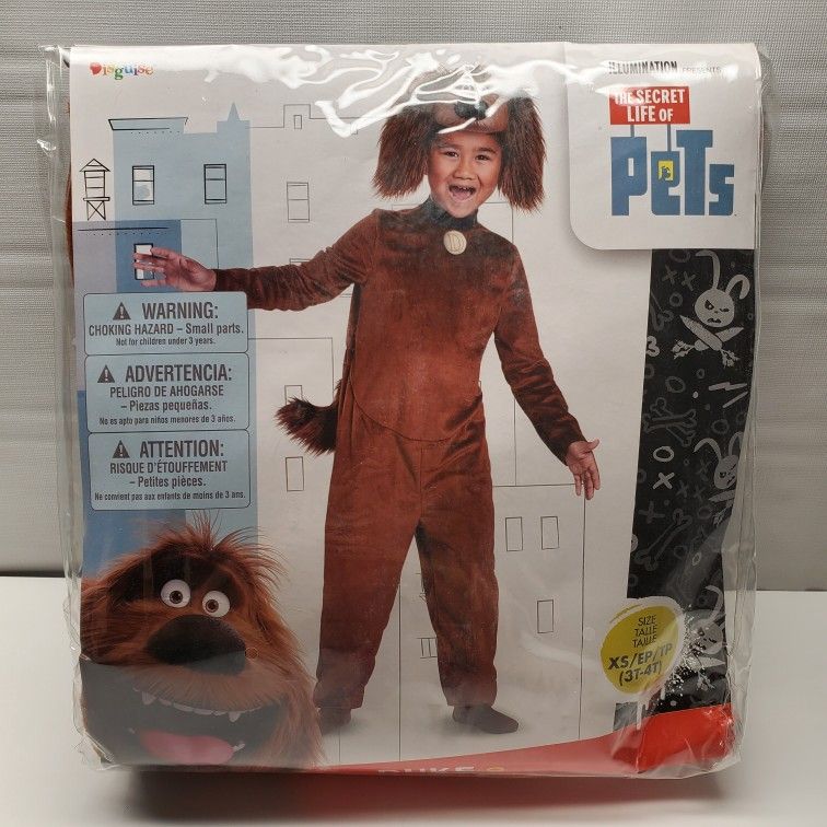 New Duke Costume Size XS 3T /4T