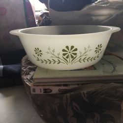 Vintage Glasbake Serving Dish