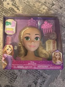 Disney Princess Rapunzel Styling Head 14-Piece Set