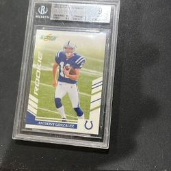 Anthony Gonzales 2007 Mint Rookie Card