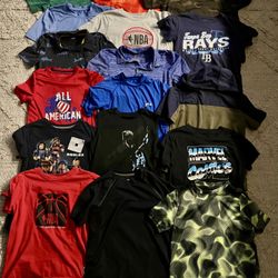 Boys shirts size 8 & a few smaller 10/12 
