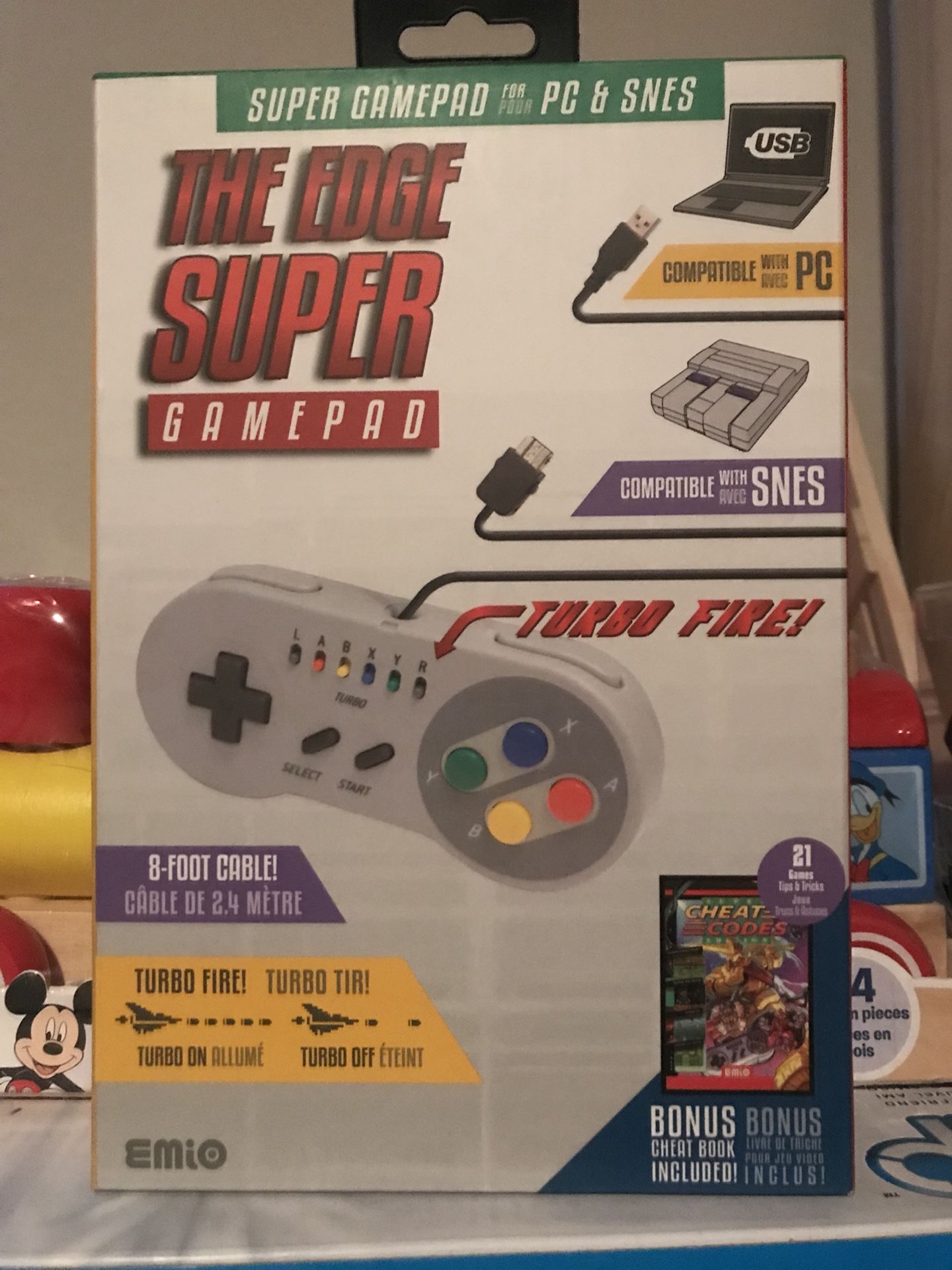 The edge super game pad