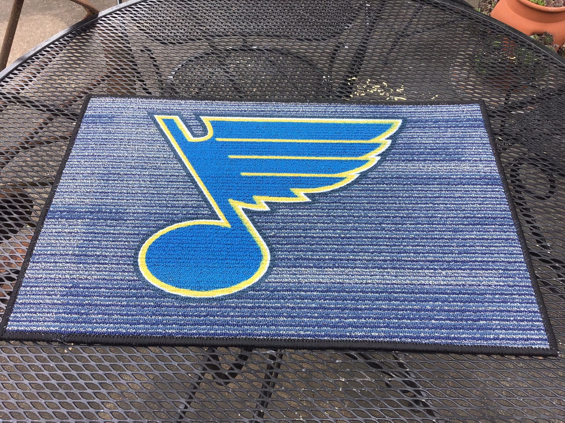 New Blues Doormat 27“ X 18“ Indoor Outdoor  I Have Cardinals Mats Too