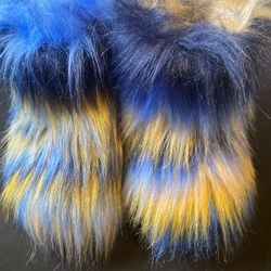 Furry Boots For Little Girls 