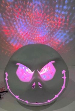 Disney Nightmare Before Christmas Jack Skellington LED Projector Halloween NEW