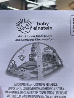 New Baby Einstein Gym