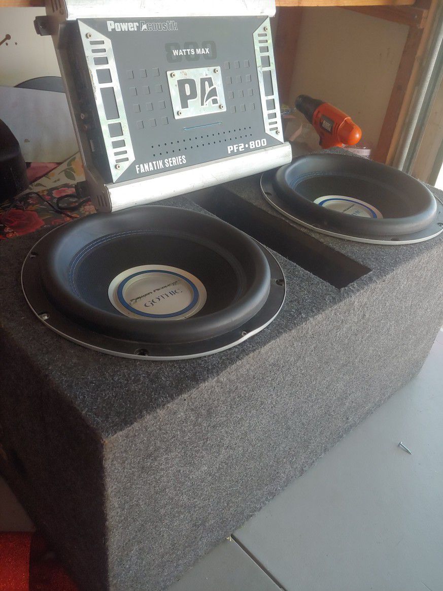 Car System Amp N Speakers