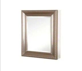 24 in. W x 30 in. H Rectangular Medicine Cabinet with Mirror