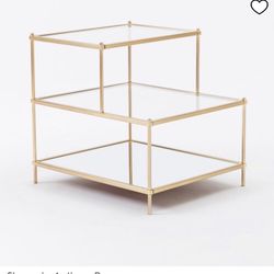 West Elm Terrace Side / End Table Or Nightstand 