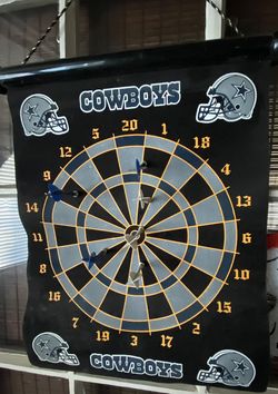 DALLAS COWBOYS DART BOARD
