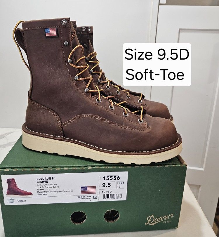 Danner Soft Toe Work Boots Size 9.5