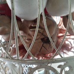 Chucky Trapped In A Birdcage Upside Down Original Doll