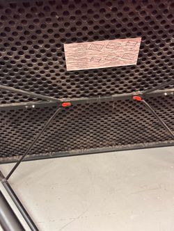 Folding Utility Table with Perforated Top