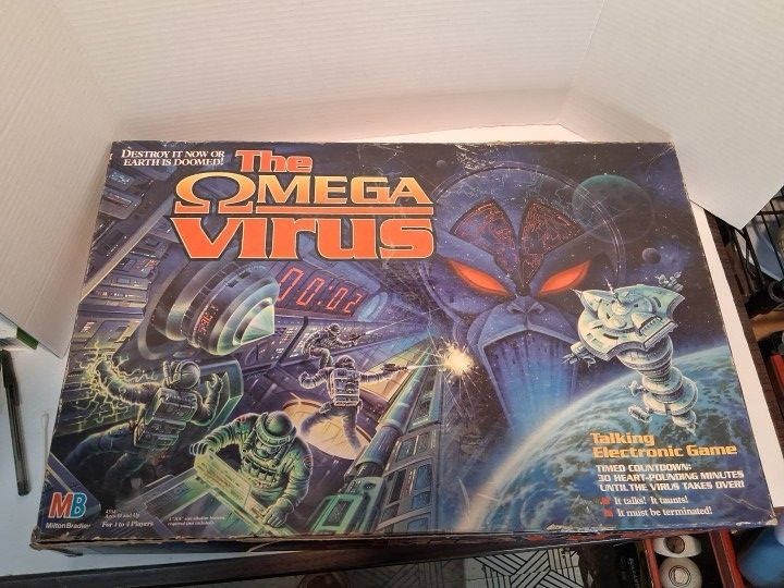 The OMEGA VIRUS TALKING ELECTRONIC GAME