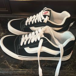 Vans KNU SKOOL Black/White Size 13