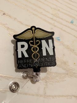BADGE REEL RN NURSE