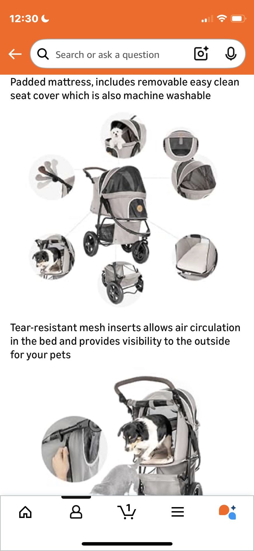 The YACHT of dog stroller s