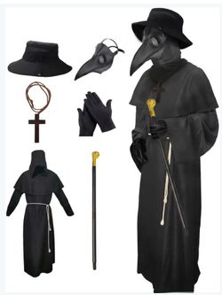 Nicexx Plague Doctor Mask Costume