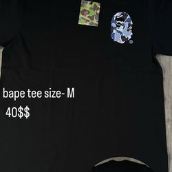BapexStusyy Meduim tee