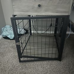 Dog Crate With Top Storage
