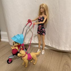 Barbie Dog Walking