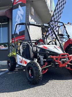 2026 Tao Triton 125cc Go-Kart – Crimson Storm