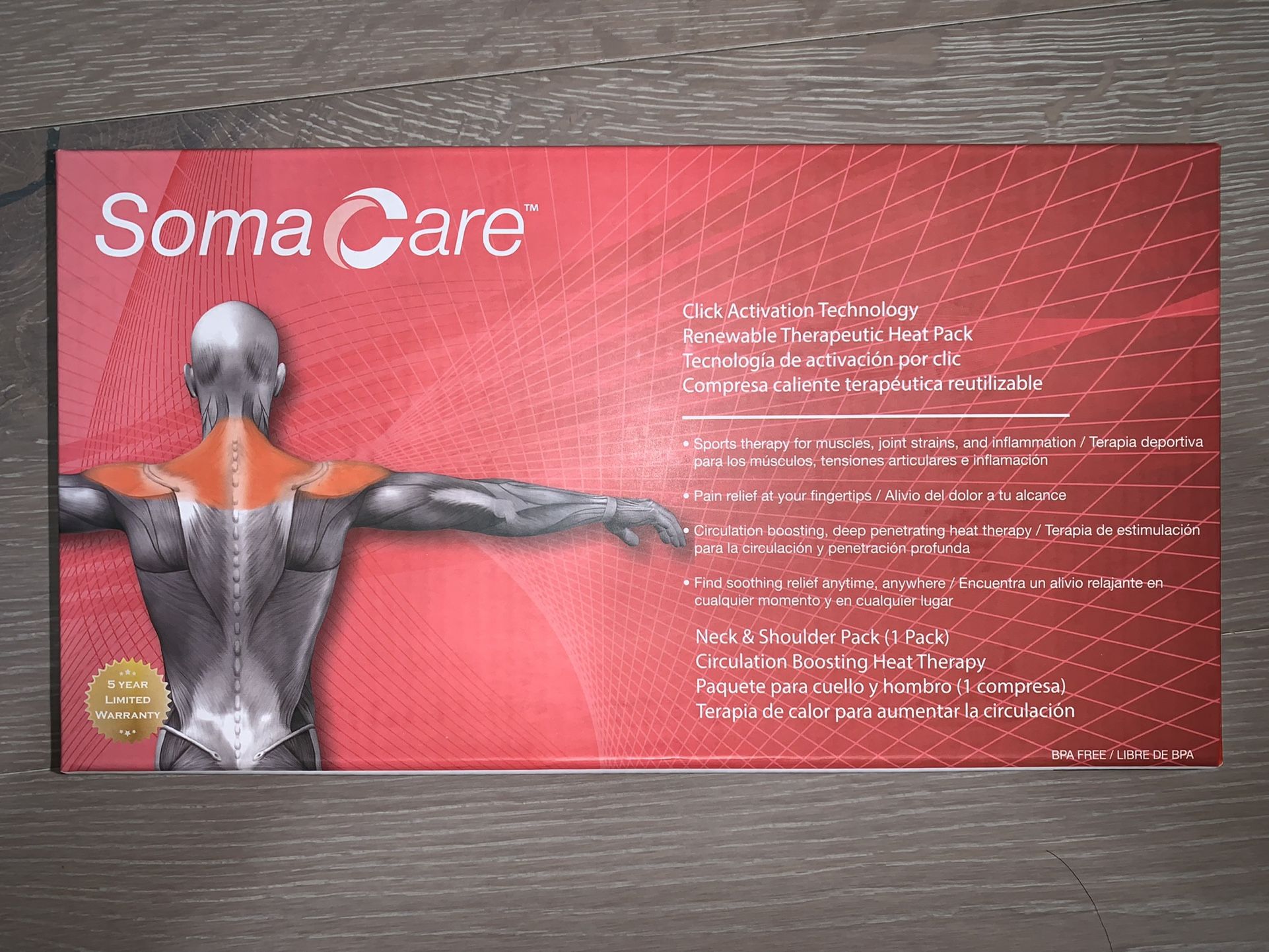SomaCare Heat Packs: 6pc Sports Pack + Neck & Shoulder Pack for Sale in  Yorba Linda, CA - OfferUp