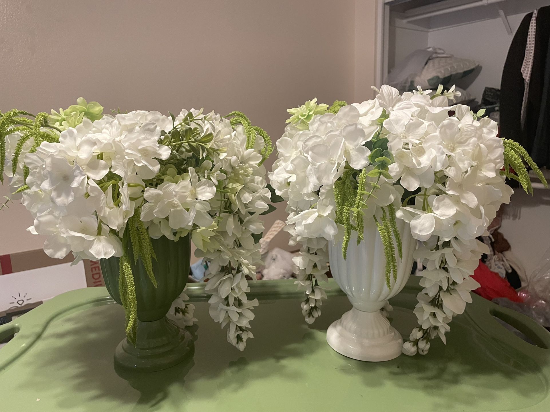Fake Flower Centerpieces