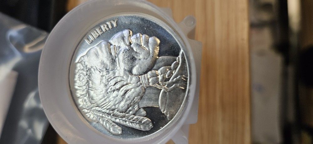 Rolls of 20 Silver 1 ounce 999 Buffalo coins !