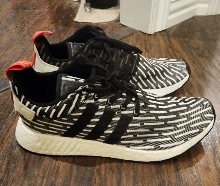 Adidas NMD Black & White Size 11