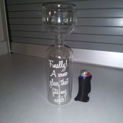 Wine Bottle Glass