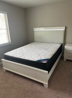 Bedroom sets with led lights