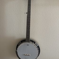 5 String Banjo With Case