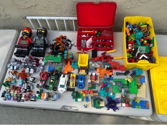 Lego Ninjago and Mixed Bricks Lot (everything in pic included!)
