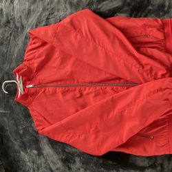 Red Zara Men Wind Breaker/jacket