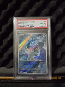 Pokemon Mantyke Illusration Rare PSA 10