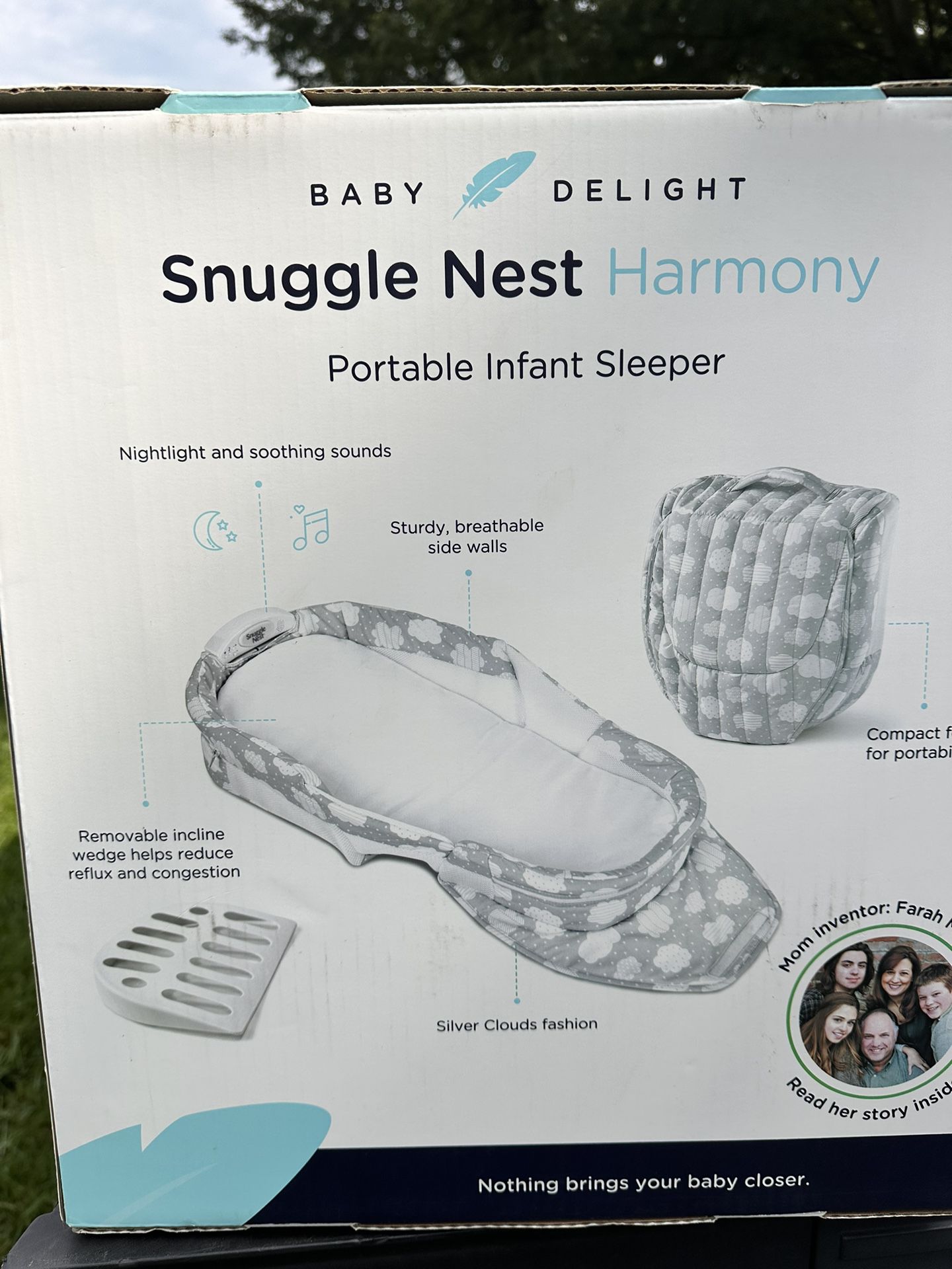 Snuggle Nest Harmony Portable Infant Sleeper 